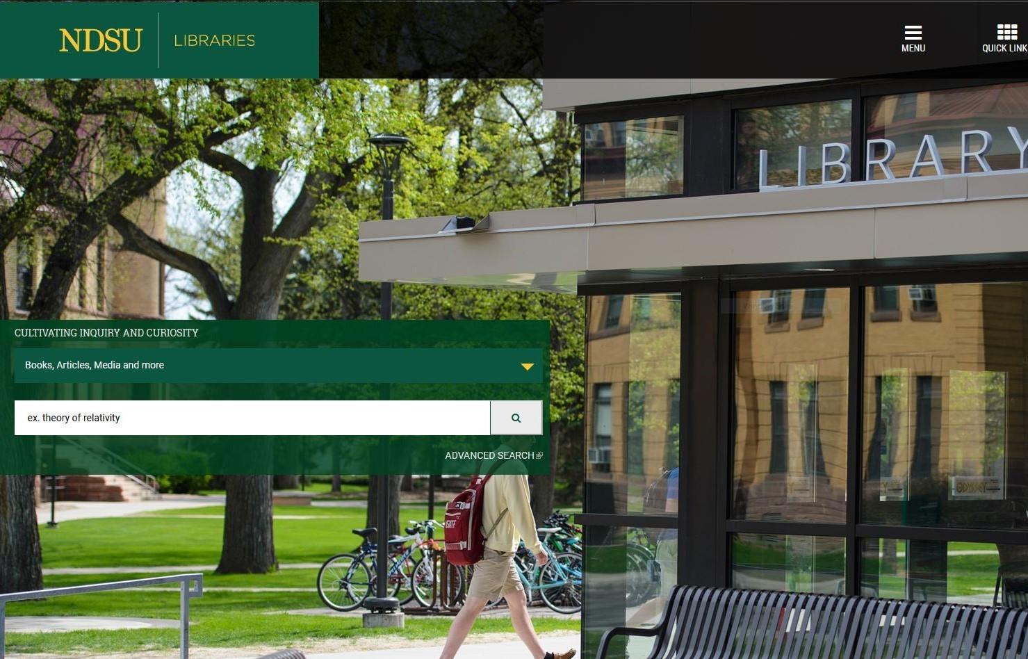 NDSU Libraries 2018 Redesign Assistant Web Developer